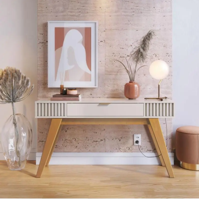 Aparador para Sala Ambiente Riviera Off White